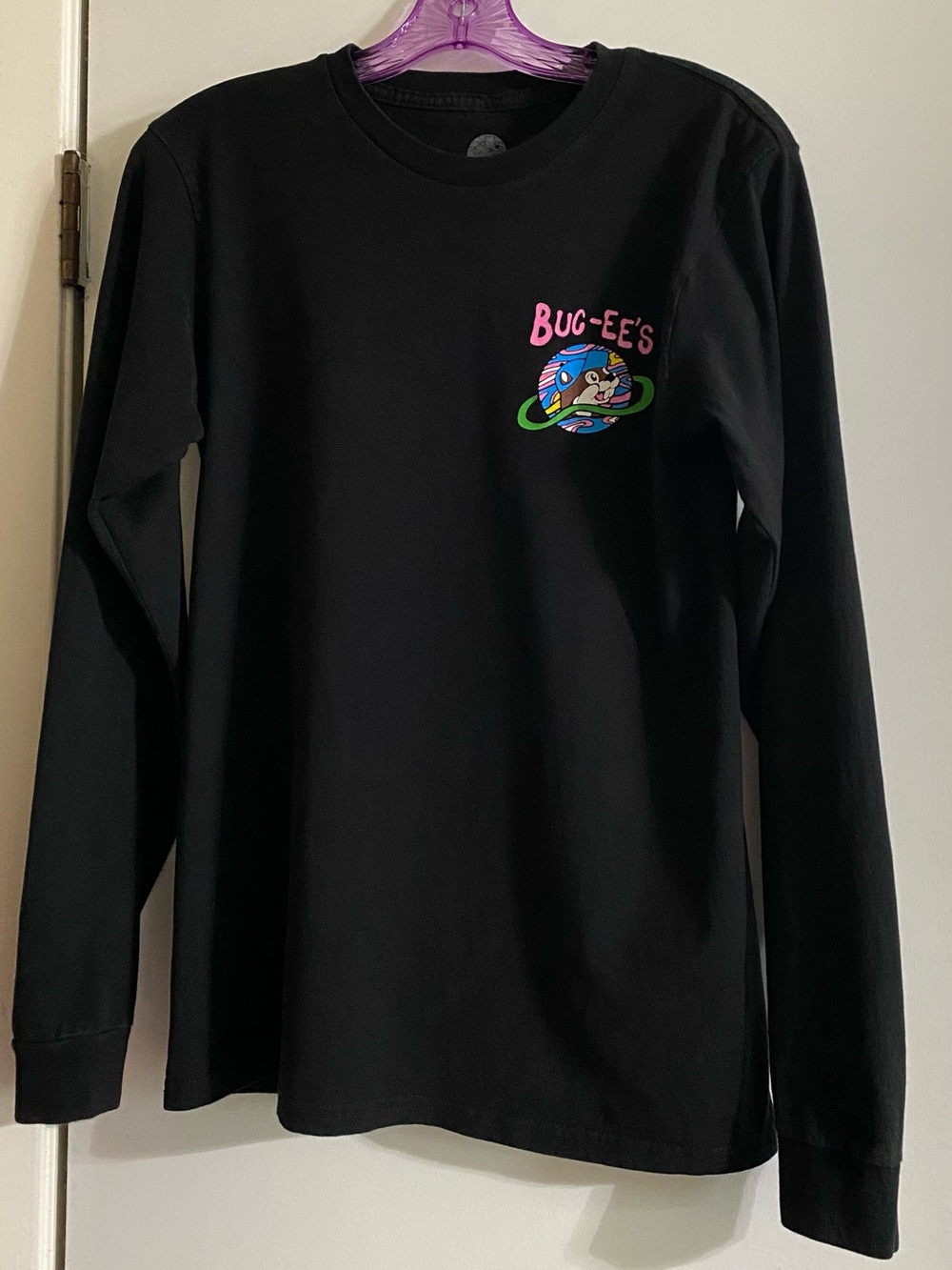 BUC-EE’S Black Long Sleeve Graphic Tee for Kids